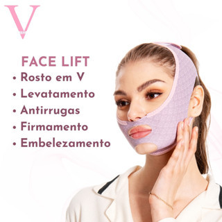 Máscara De Beleza Antirrugas E Reafirmante VFace 