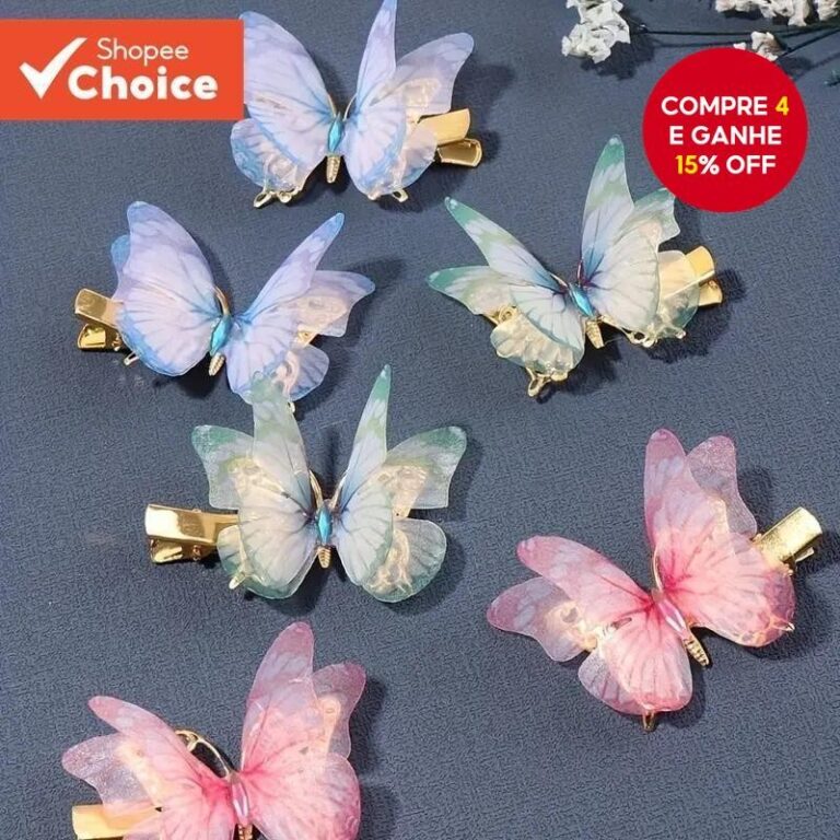 10 Peças De Grampos De Cabelo Hanfu De Cores Mist