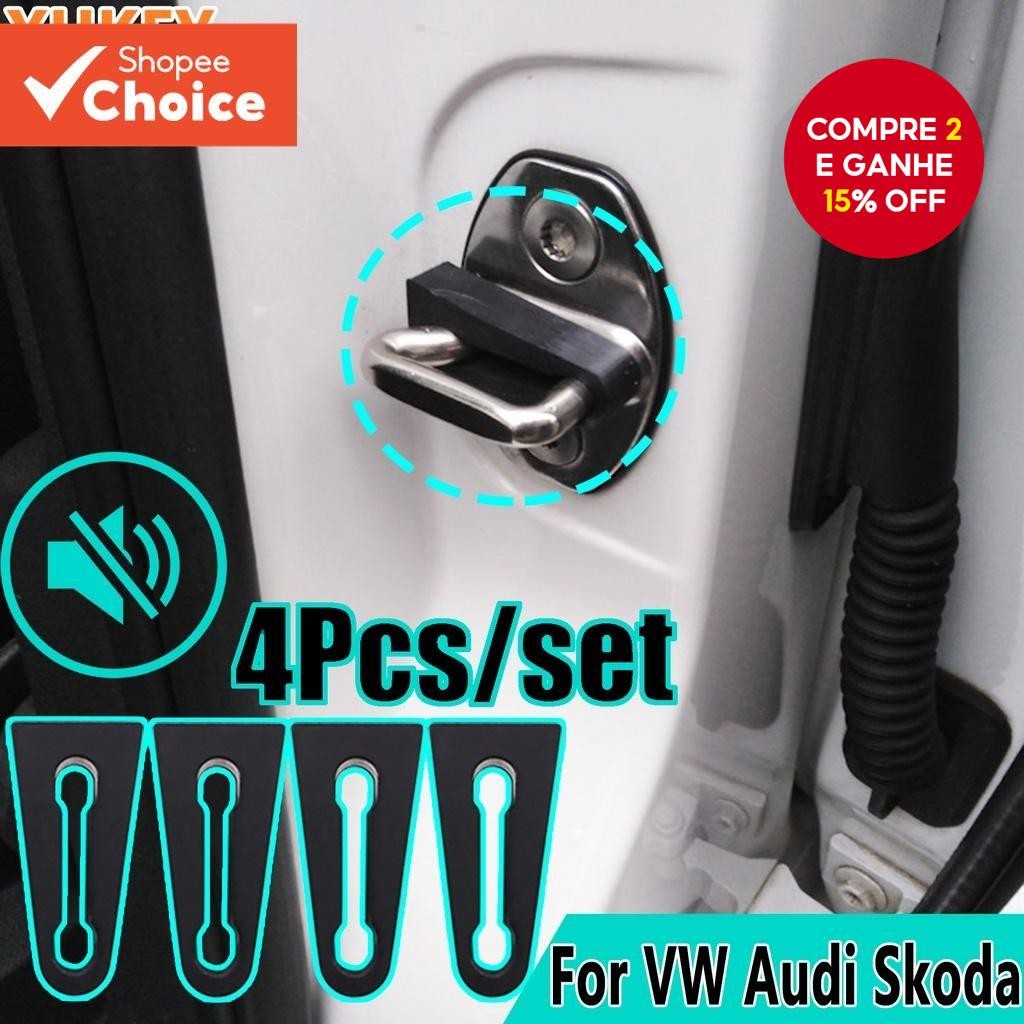 Amortecedor de Choque Isolamento Acústico para VW Golf, Polo, Jetta, Passat, Tiguan, Audi A3, A6, A4