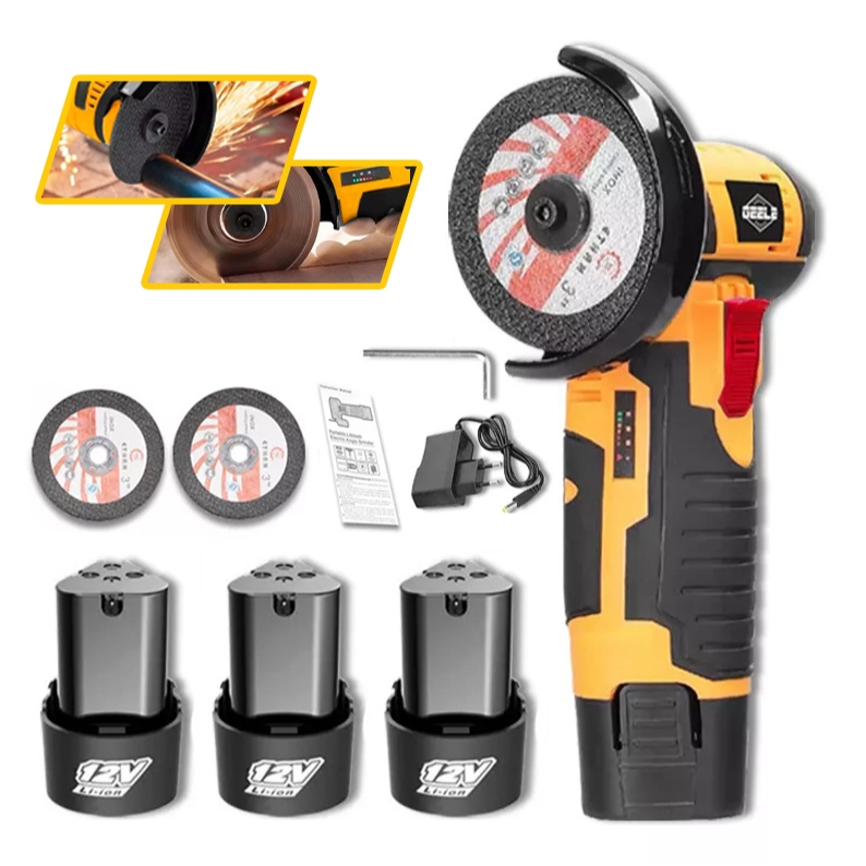 Esmerilhadeira Lixadeiras Sem Fio Portatil 12v Recarregável 76mm Mini Arstheco