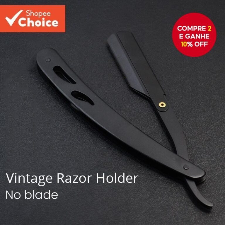 Barbeador Profissional Colorido com Lâmina Afiada