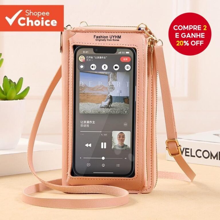 Bolsa Para Celular Com Tela Sensível Ao Toque , D