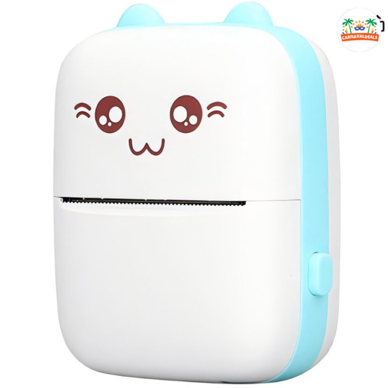 Mini impressora térmica portátil: para impressã