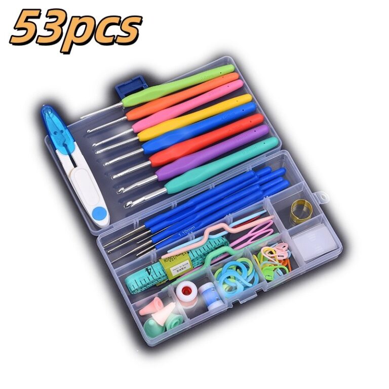 Kit Crochê Completo Para Fazer Amigurumi Agulhas 