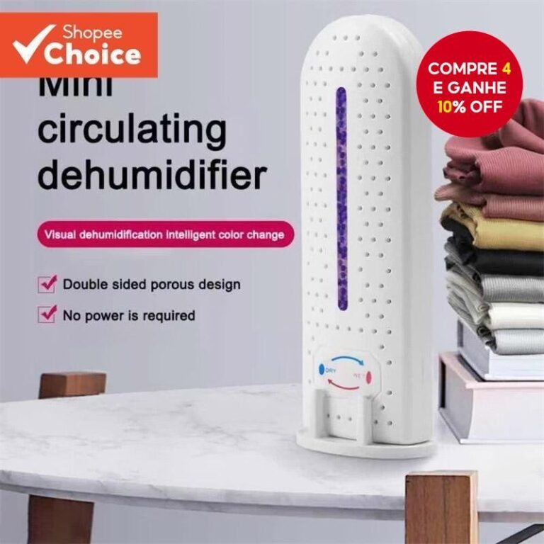 Mini Desumidificador Com Porta De Carga Usb Reutil