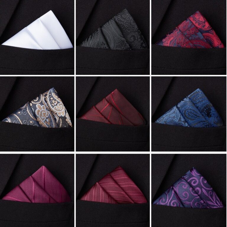 Lenços Quadrados De Bolso Terno Masculino Bandana