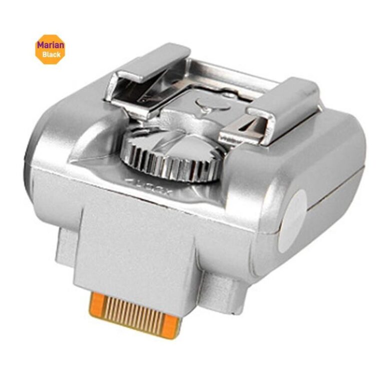 Adaptador De Gatilho De Flash Prata Para Câmeras 