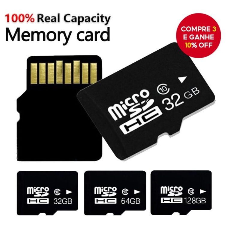 Cartão Micro SD De Alta Velocidade 64MB/128MB/256