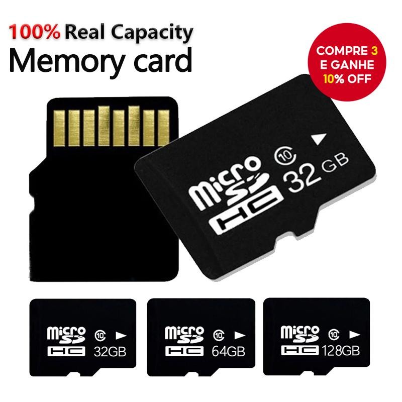 Cartão Micro SD De Alta Velocidade 64MB/128MB/256MB/512MB-Adequado Para smartphones/PCs/Câmeras De C