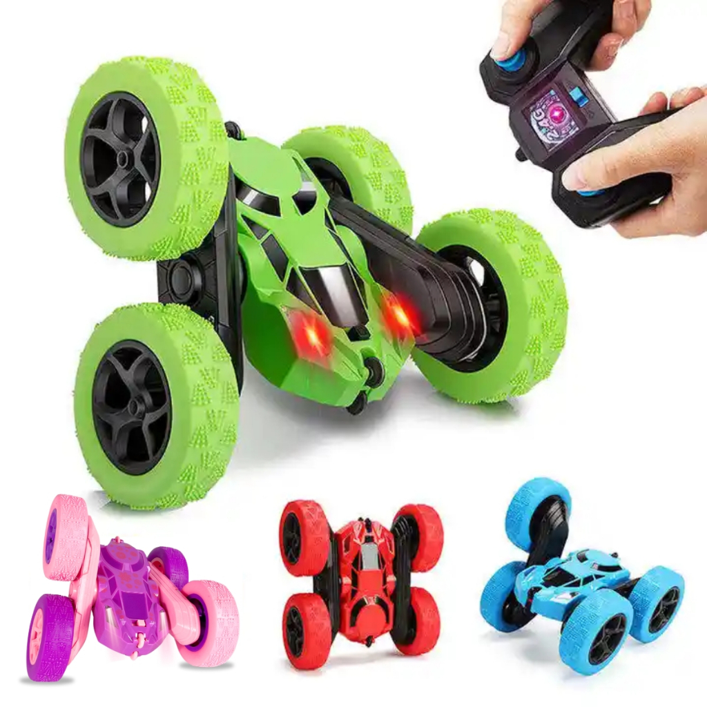 Carrinho De Controle Remoto 4×4 Giro 360 Pirueta Maluco Acrobata Turbo