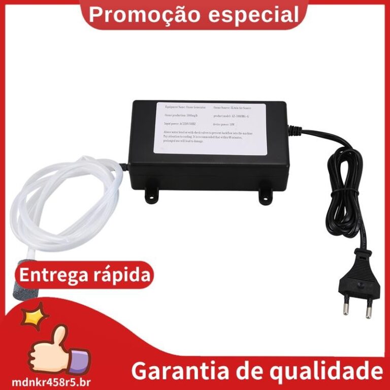 Gerador De Ozônio 1000Mg Ozonizador Água Purific