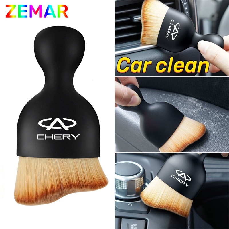 Chery Limpeza interior do carro Escova de remoção de poeira Air Outlet Seat Gap Cleaning for Chery T