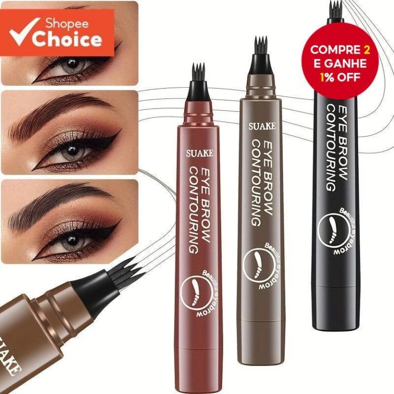 Caneta De Sobrancelha Microblading De 4 Pinos-Tra�