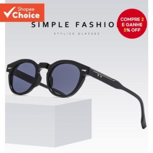 Proteja Seus Olhos: Óculos Retrô UV400 Anti-Luz Azul Unissex