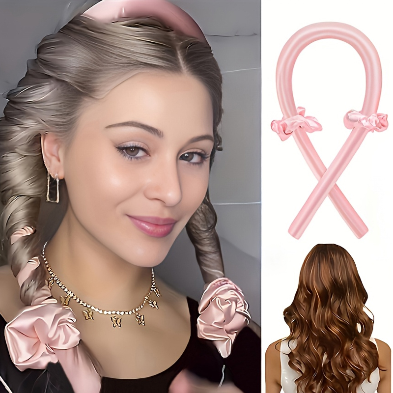 Wanmei 1 Peça Modelador De Cabelo Preguiçoso De Algodão Estilo De Salão De Beleza Onda Ferramenta De