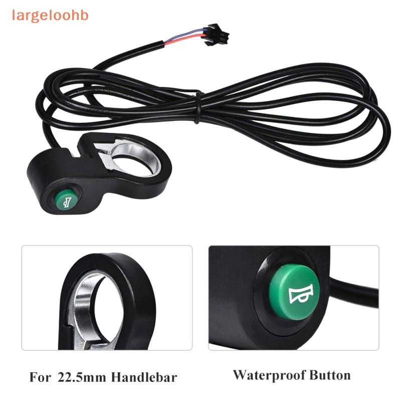 [largeloohb] Botão De Sinal De Buzina De Plástico Para Motocicleta , Scooter , Bicicleta , Universal