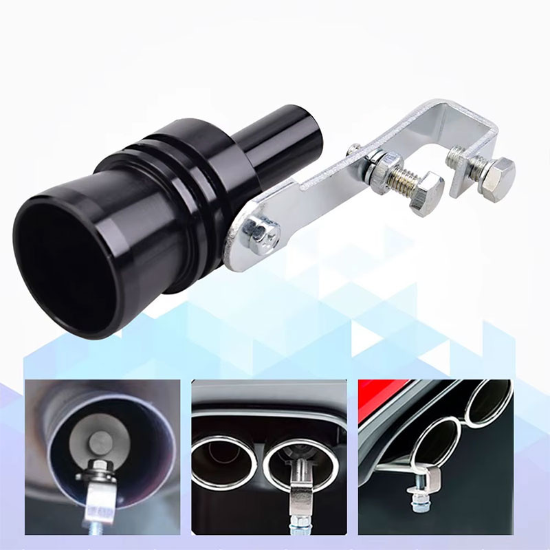 Silenciador Falso De Escape Turbo Whistle Universal De Alta Qualidade Para Motocicletas E Sondas De