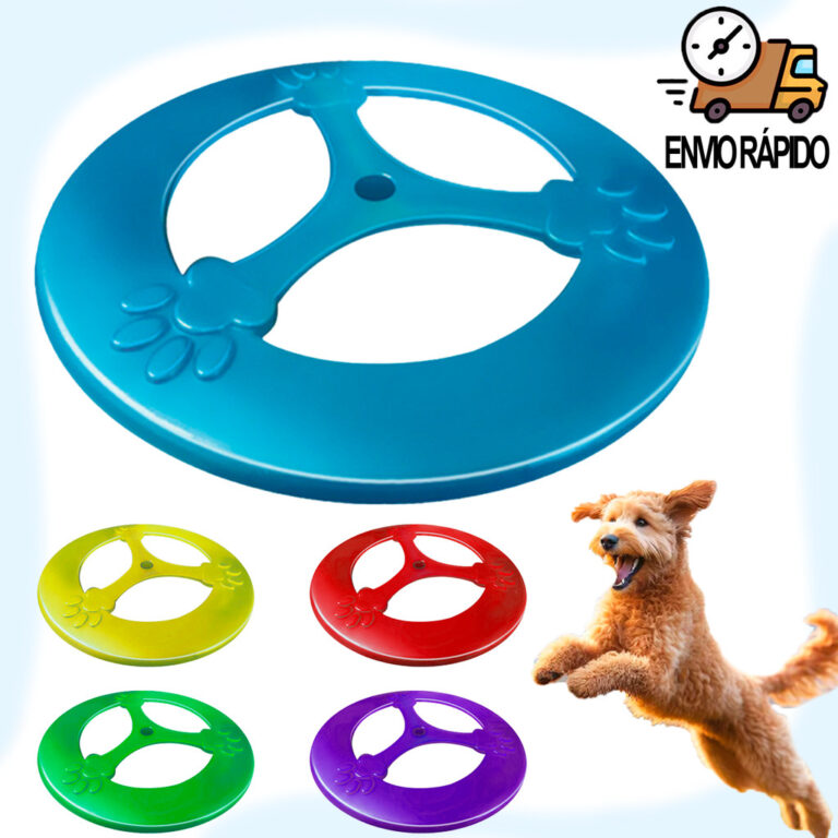 Frisbee Para Cachorro Brinquedo Pet Disco que Voa 
