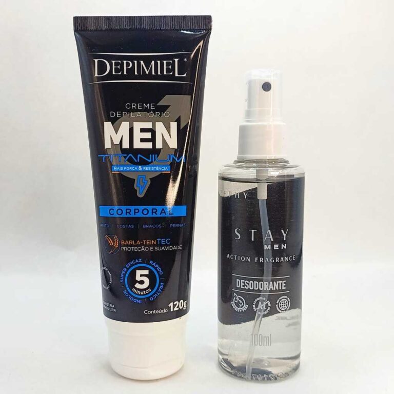 Creme depilatório men Titanium 120g