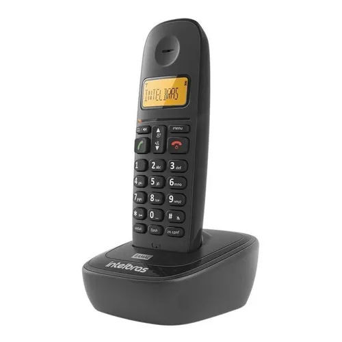 Ramal Intelbras Sem Fio TS 2511 Preto Recondiciona
