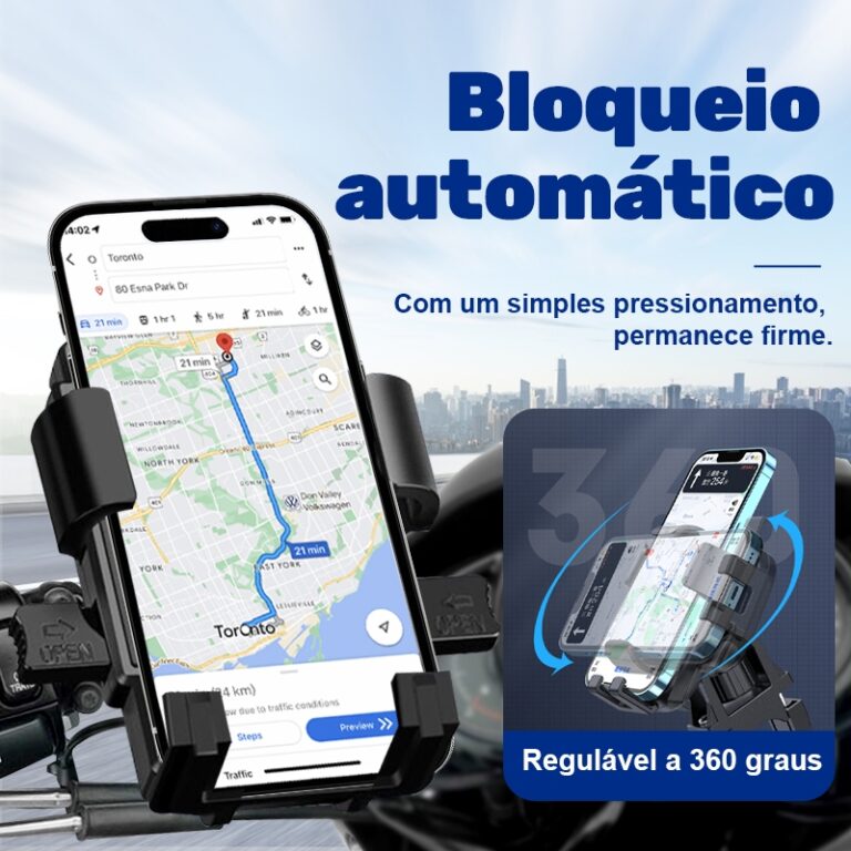 Suporte De Telefone Celular GPS Para Motocicleta C