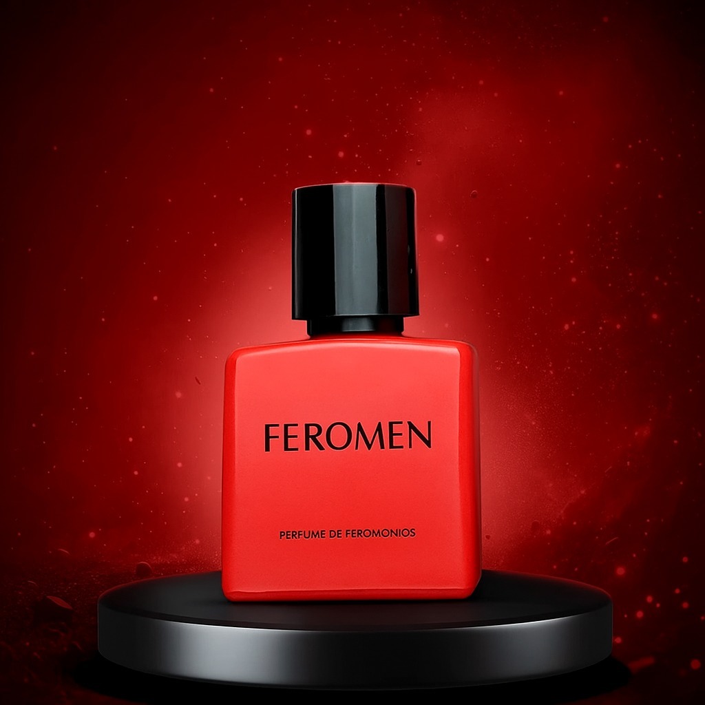 FEROMEN Perfume Masculino com Feromônios Ativados De bolsa Atrai Mulheres Seduzente 25ml