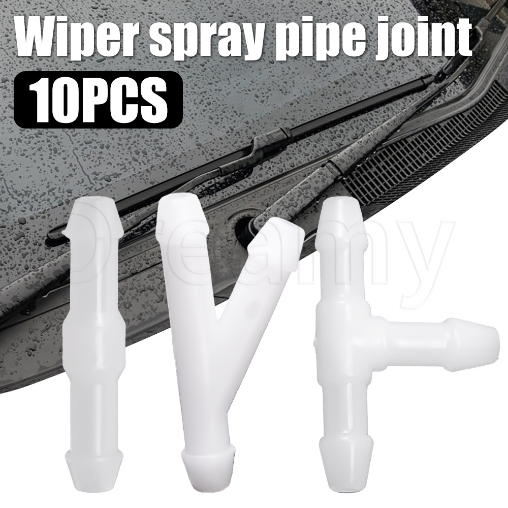 10/18Pcs Acessórios Universais Para Automóveis T Y I Tipo Tubo De Limpeza Do Pára-Brisas/Junta Bocal