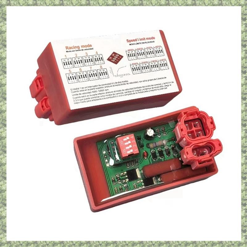 (Qxcw) Interruptor De Ignição De Motocicleta De Corrida AC CDI De 6 Pinos Modificado GS150/GSC175 Pa