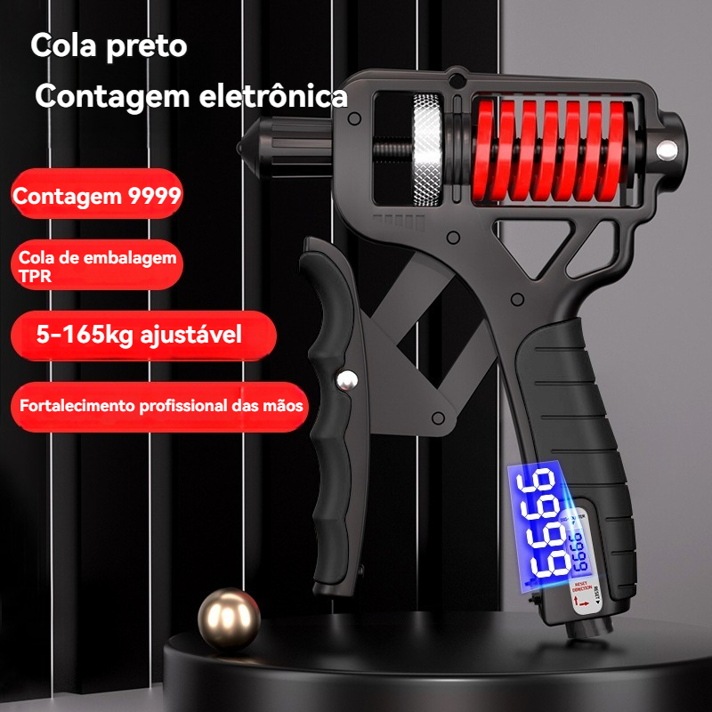 Hand Grip Metal 5-165 kg Suporte de Dedos Resistente Fortalecedor Exercício Braço Antebraço Mola com
