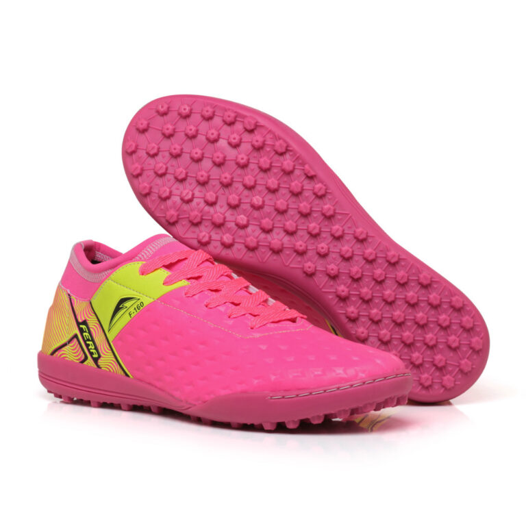 Chuteiras de Futebol Adulto Rosa Sola Rosa Costura
