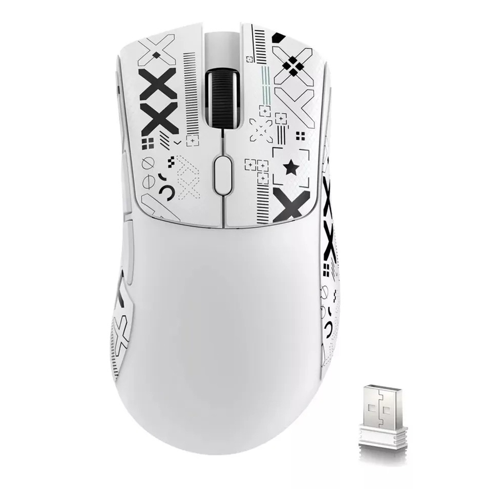 ATTACK SHARK R1 lightweight wireless game mouse18000dpi 1000 Hz Conexão Trimodo PAW3311 Macro Para J