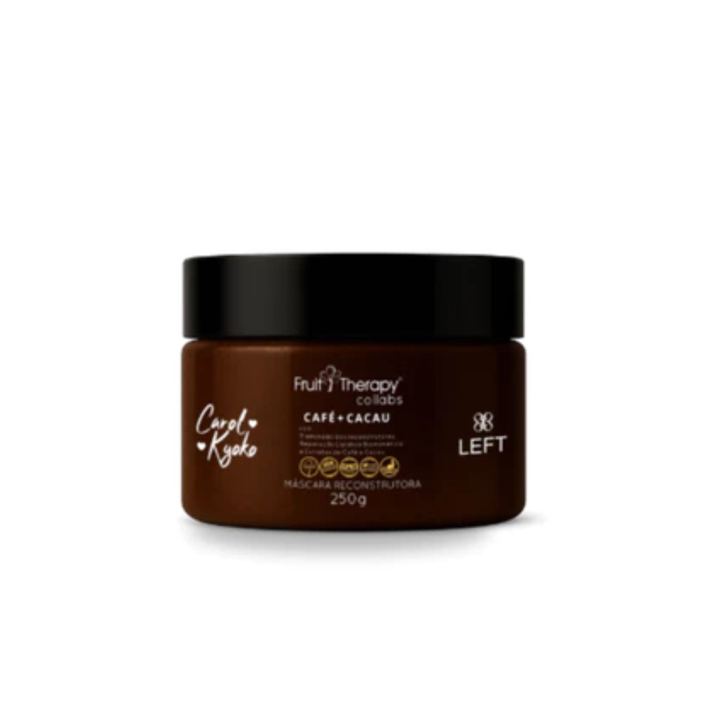 Mascara Reconstrutora Cafe + Cacau Carol Kyoko 250g – Left