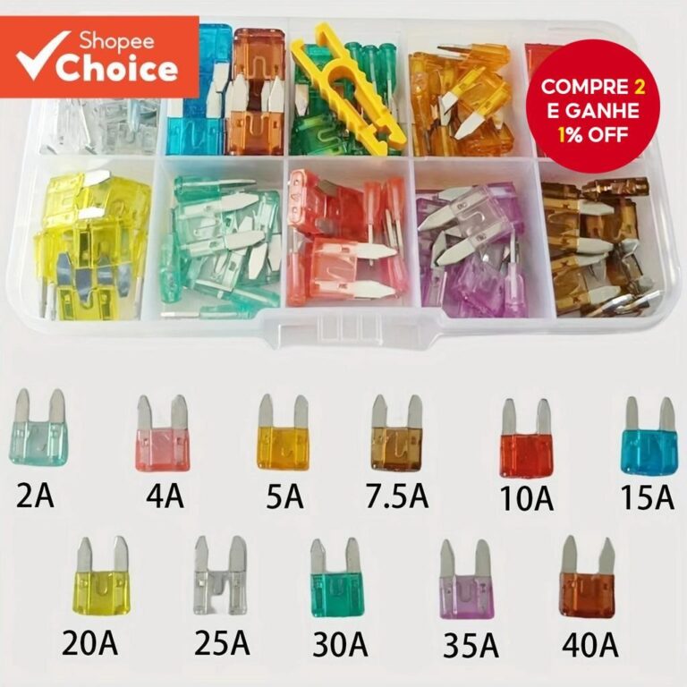 1110pcs Mini Kit de Fusíveis para Carro e Caminh�