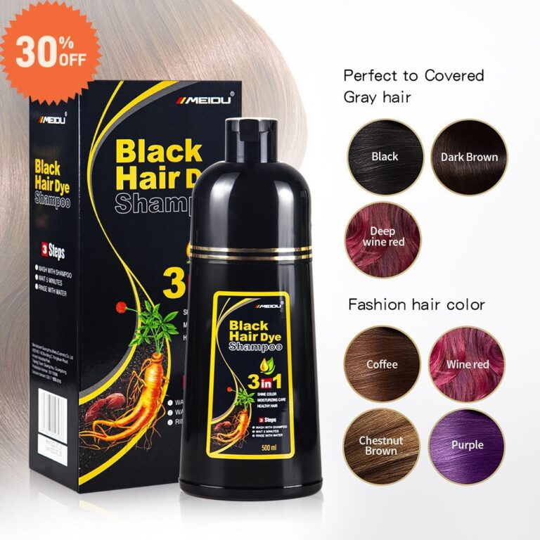 Shampoo Tintura de Cabelo Sem Enxágüe Shampoo Un