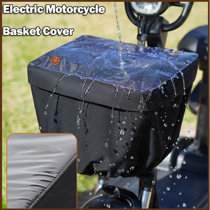 3s Cesta De Bicicleta Elétrica Capa De Chuva À P