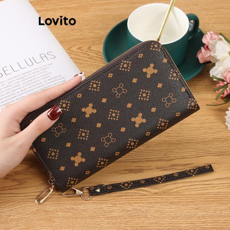 Lovito Carteira Casual geométrica para presbiopia