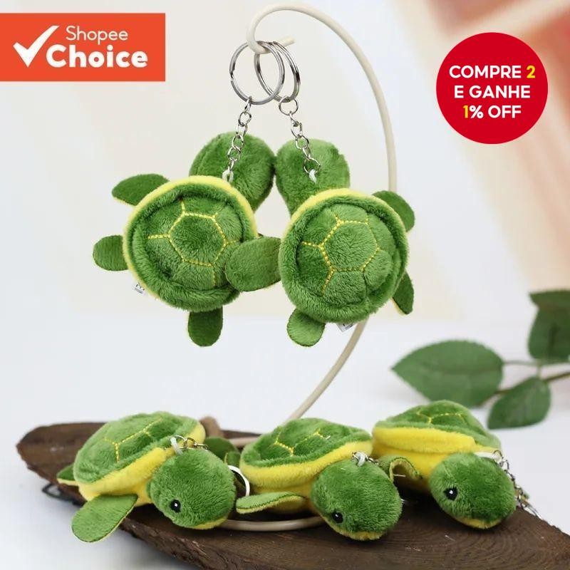 Moda Tartaruga Pequena Porta-Chaves Boneca Pingente Brinquedos Infantis Pequenos Fofinhos Presentes