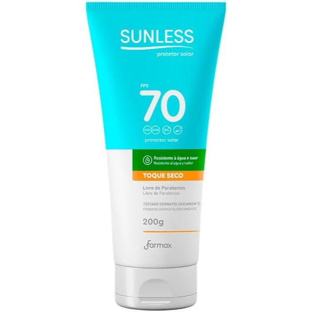 Protetor Solar Sunless Toque Seco Ação 2 em 1 FP