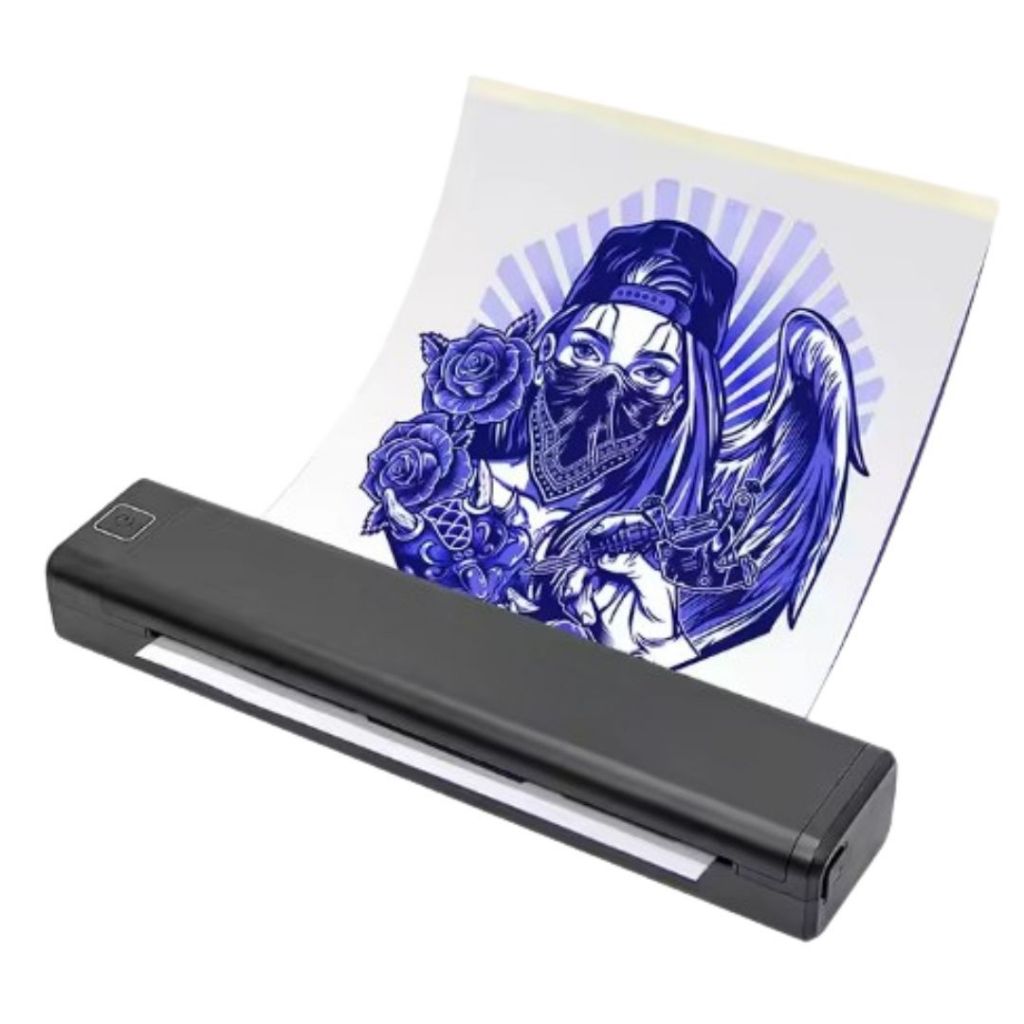 Impressora Térmica A4 Decalque de Tatuagem Bluetooth Portátil Printer