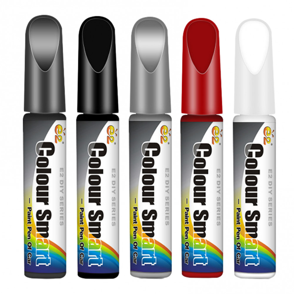 Pintura De Retoque De 5 Cores Para Carros , Automático , Reparo De Arranhões Preto , Caneta De Carro
