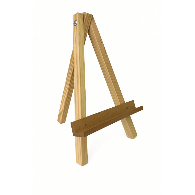 Cavalete De Pintura Tela Quadro Madeira Pinus 50 C