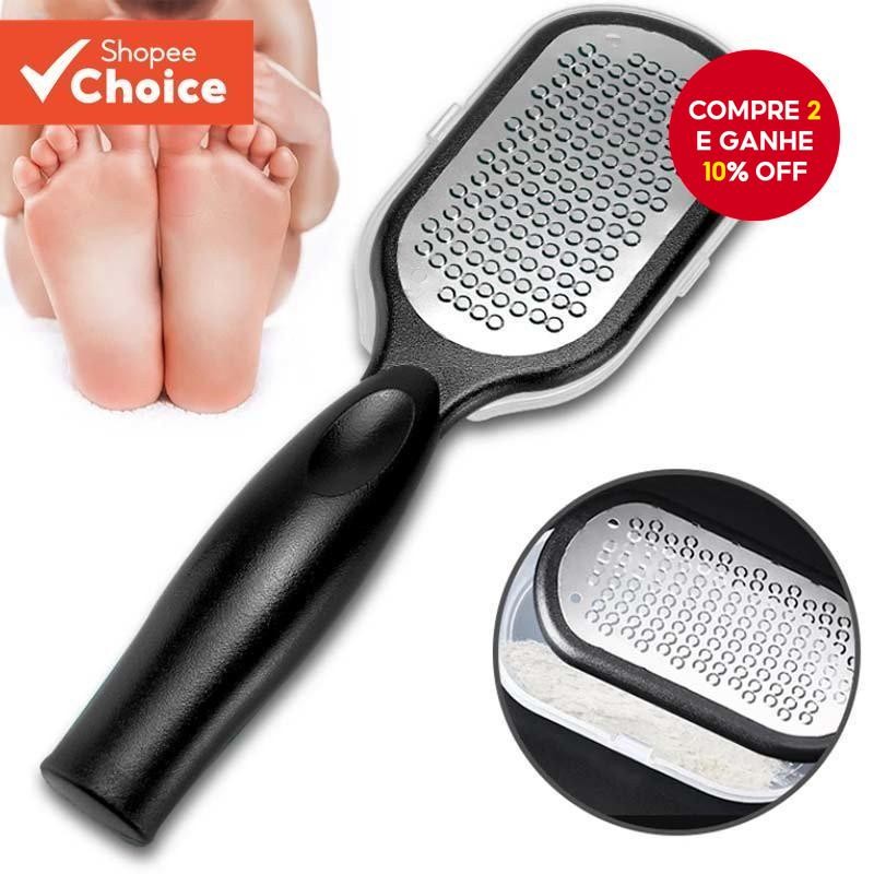 Pedicure Arquivo De Pé Removedor De Calos Pés De Aço Inoxidável Raspador Portátil Colossal Rasp Rala