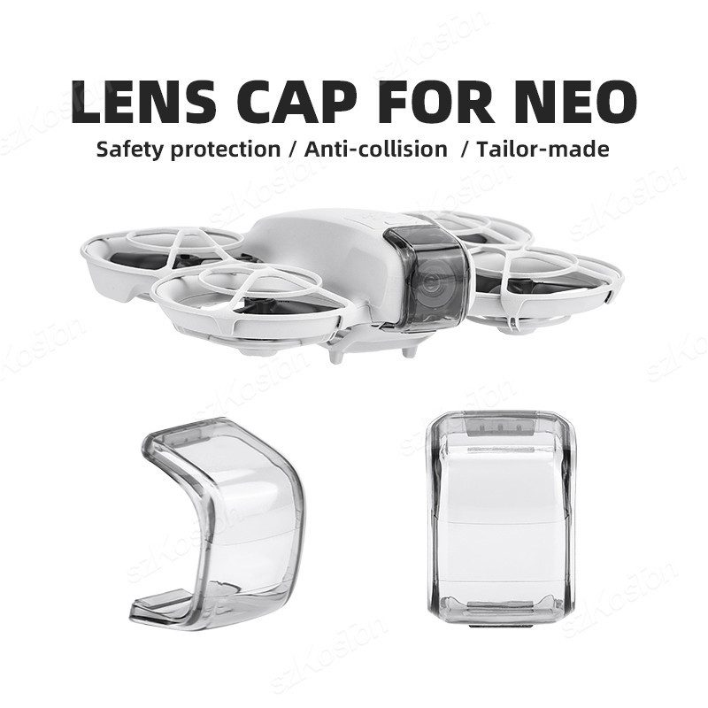 Protetor De Câmera Gimbal Com Tampa De Lente Para DJI Neo Capa Protetora À Prova De Poeira Fixador D