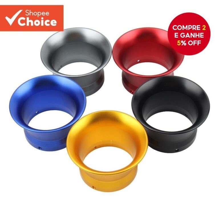 Universal 50mm 55mm Filtro De Ar Vento Copo Chifre