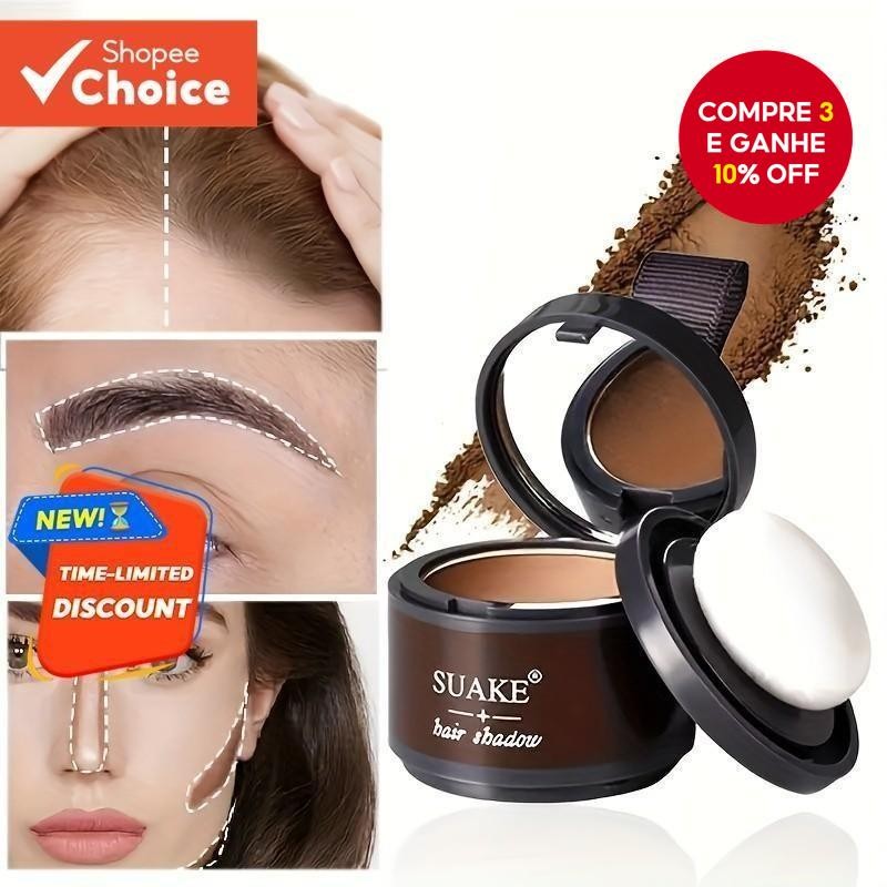 Reparação Facial E Pó De Sobrancelha Para Preencher A Linha Do Cabelo Reparo De Fina Portátil Maquia
