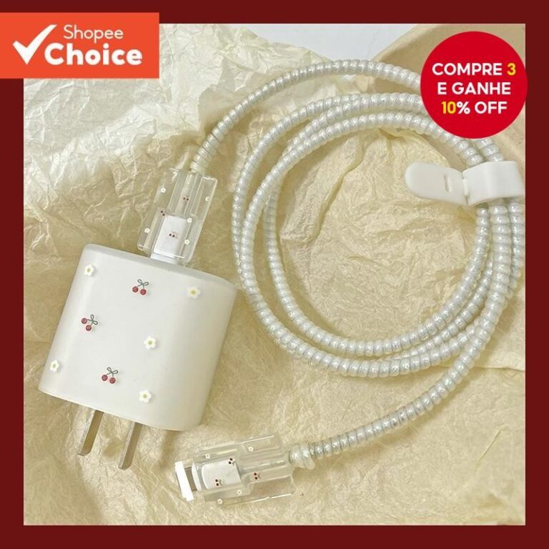 Protetor De Carregador Caso Cabo De Carregamento R