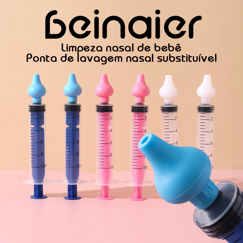 Cabeça substituível do aspirador Nasal do bebê, apropriada para o aspirador Nasal da seringa do bebê