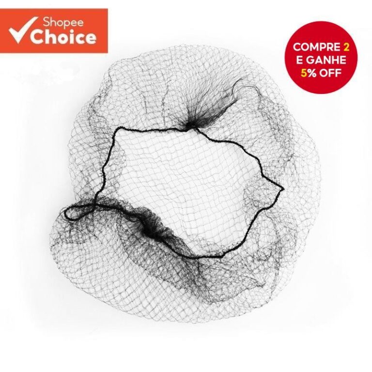 100 Redes De Cabelo Invisíveis Dos PCS-Tampas De 