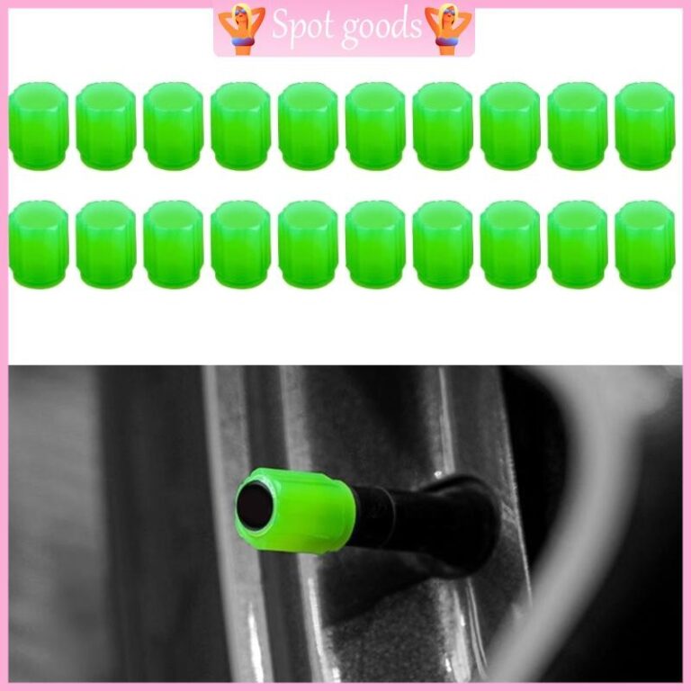 vava 20 Peças Tampas Válvula Luminosas Fluoresce