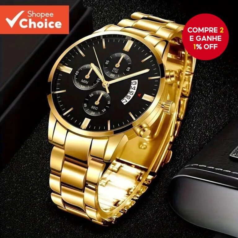 Relógio De Quartzo De Aço Inoxidável Da Moda Ma